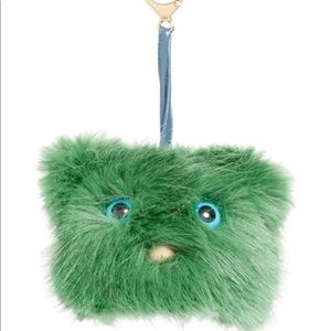 Shrimps Jerry Mascot faux fur keychain